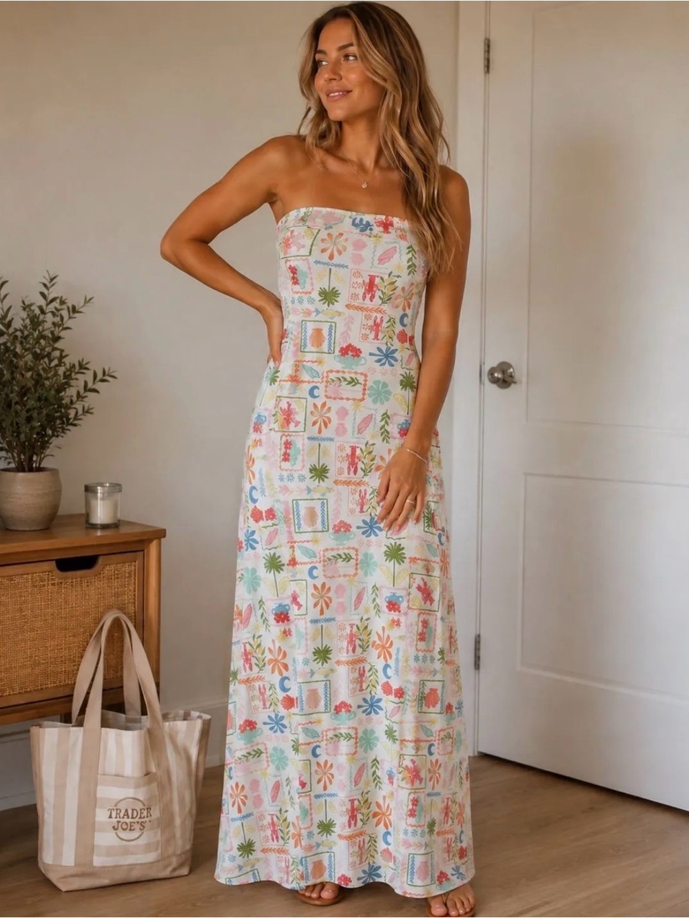 NWT Sea You Monday Maxi Dress